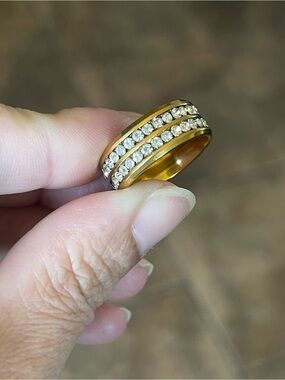 Stainless Steel Double-Row Ring